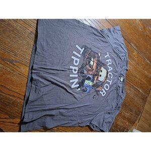 2XL Disney Pixar Cars Tow Mater Tractor Tipping Cotton Short Sleeve  Tshirt Tee